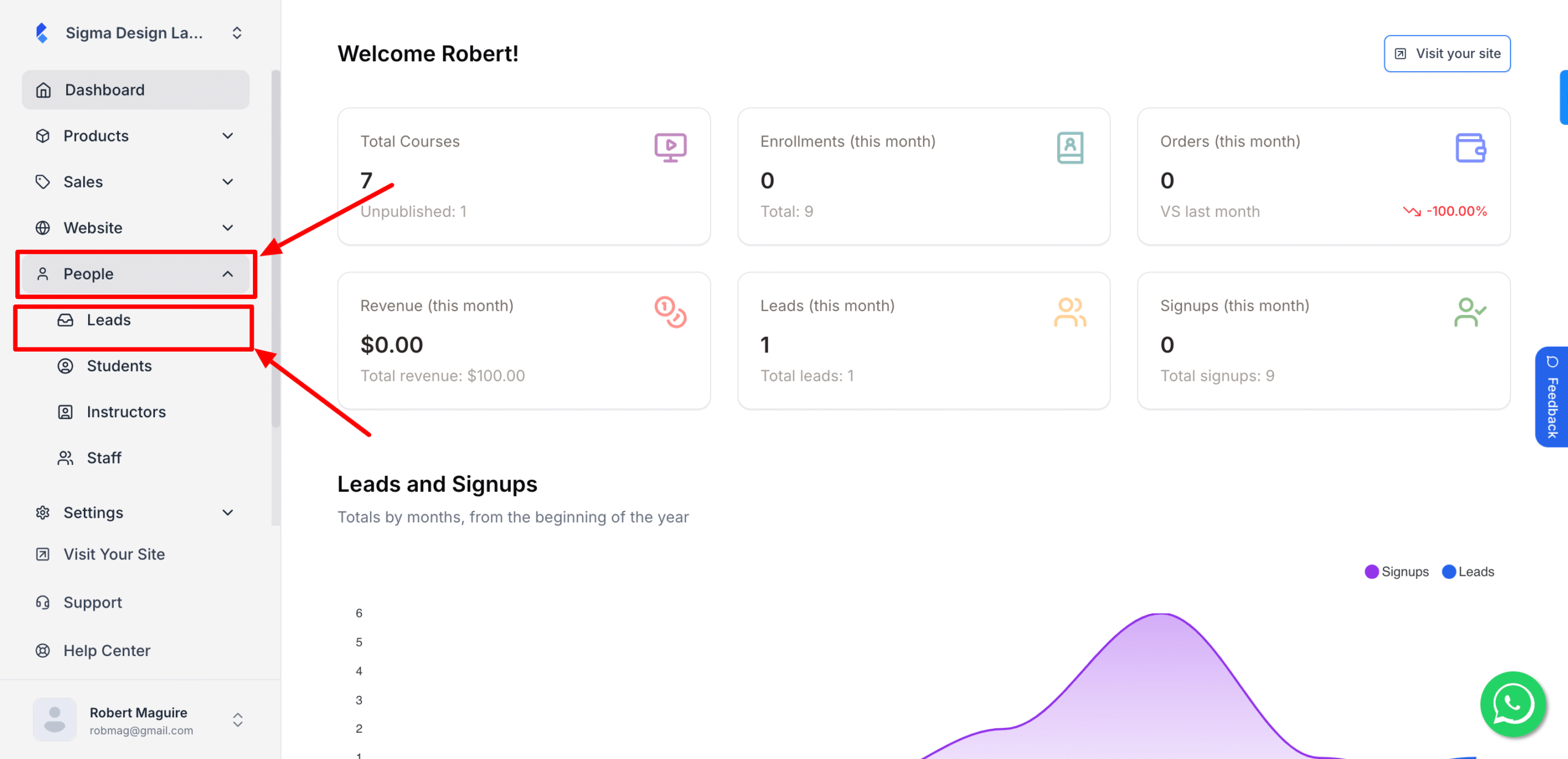 adding leads manually