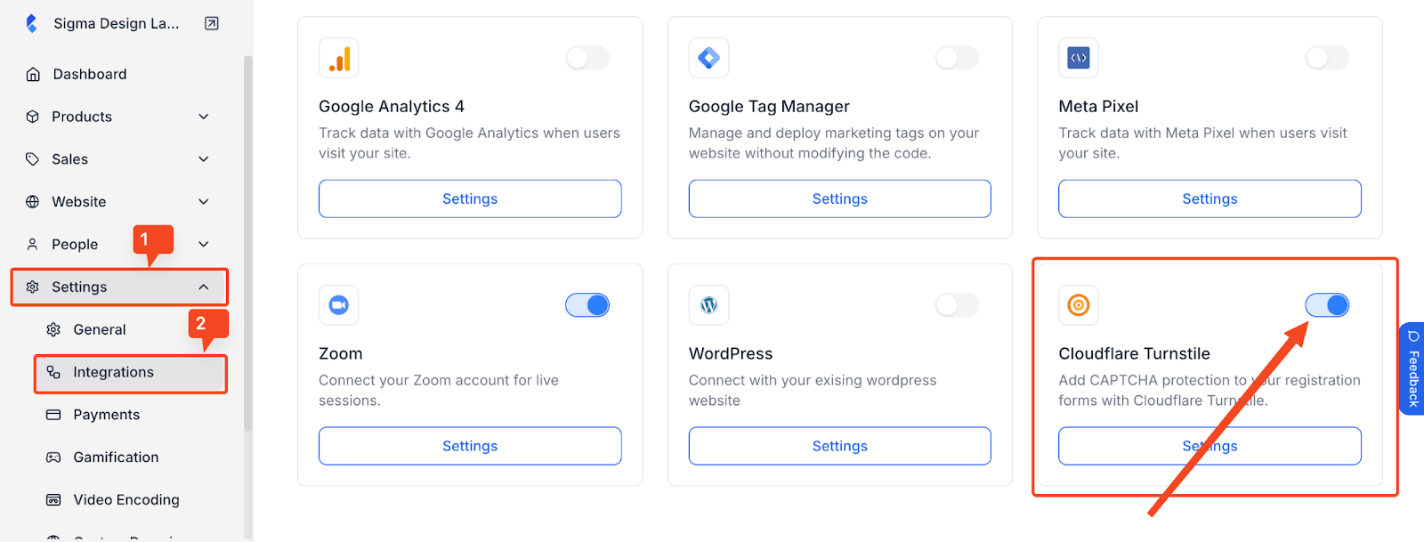 Klasio CloudFlare Turnstile Integration