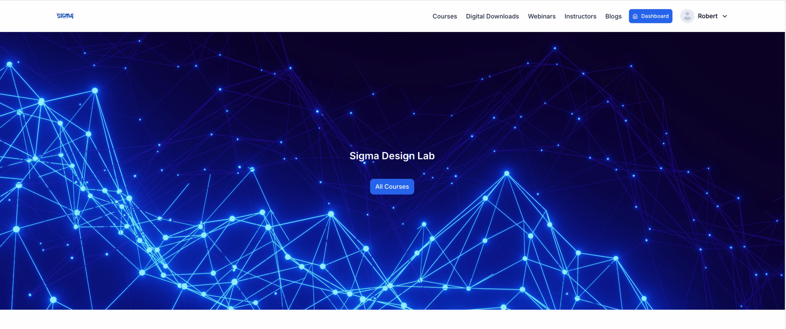 Banner for desktop