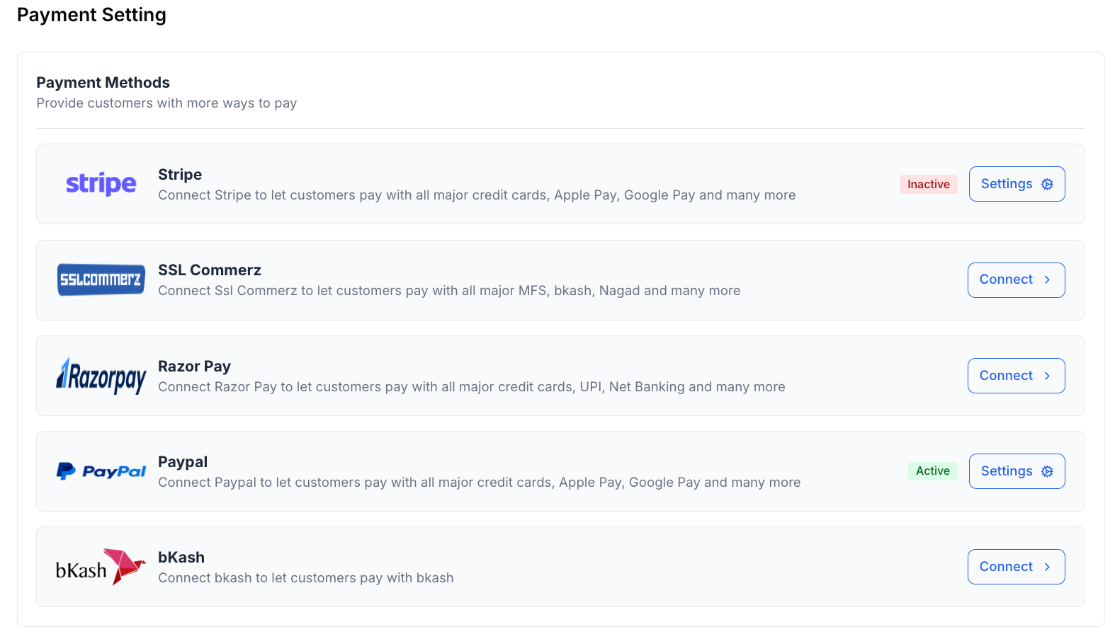 Klasio Integrations